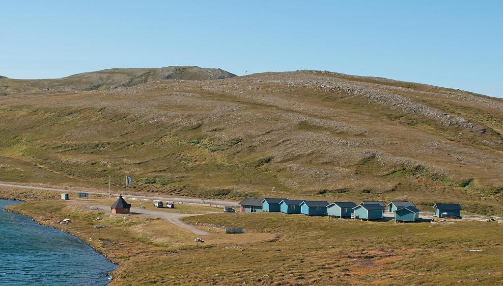 Hytte Camp Nordkapp - Blue Скарсваг Экстерьер фото